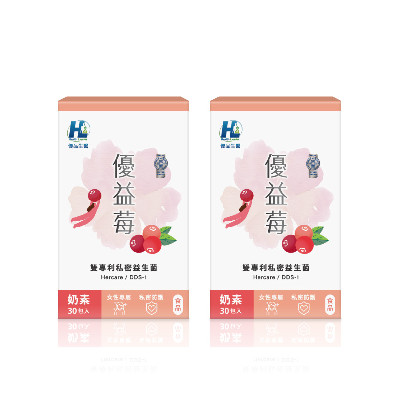 [優品生醫]優益莓-雙專利私密益生菌 2入組, , large