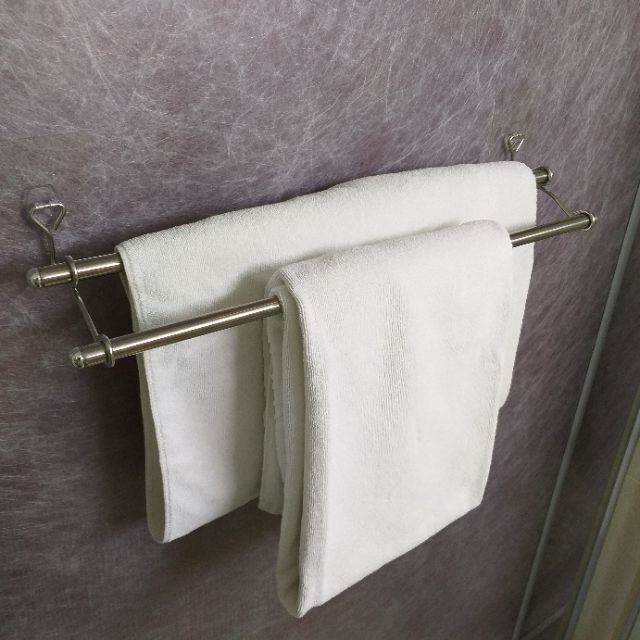 [Beargood sticker] 60cm Double Towel Bar (304 Stainless Steel), , large