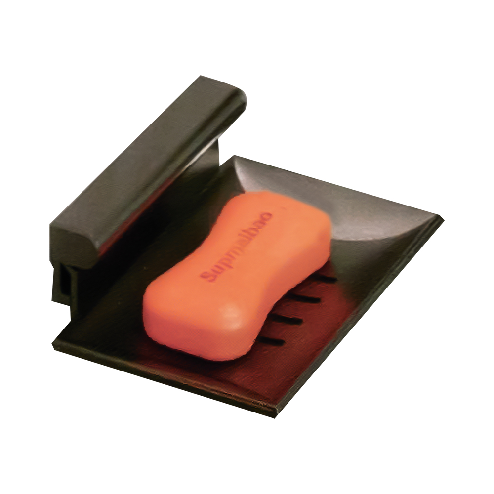 iBonjour航太鋁免釘膠單層皂架-2入, , large