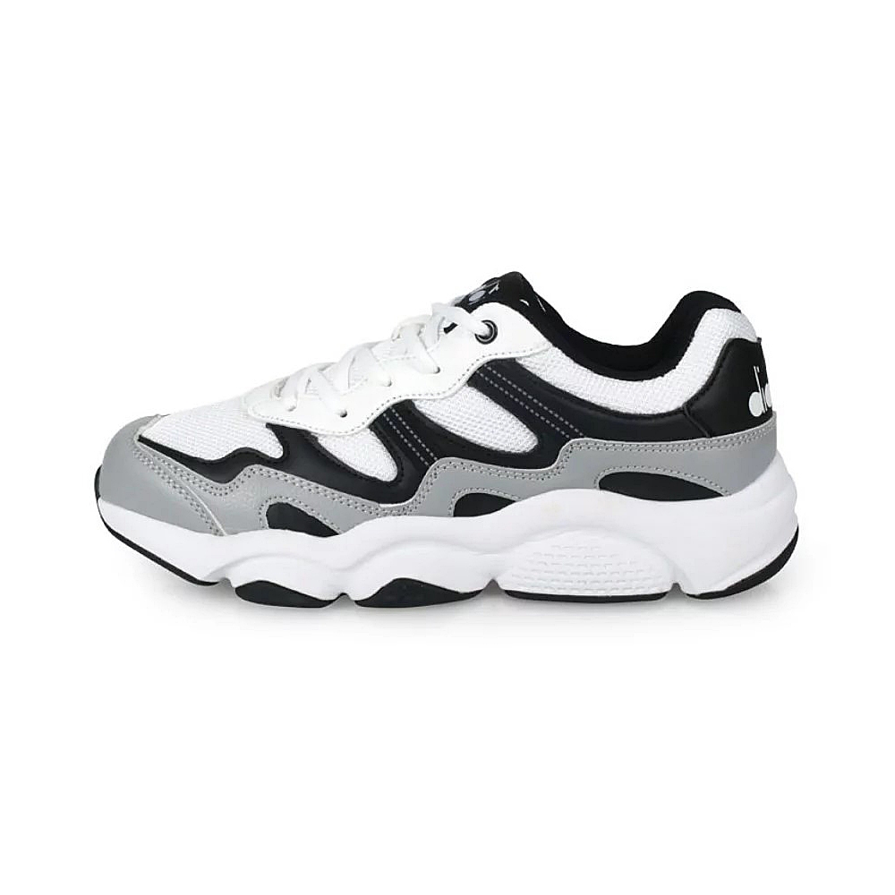 DIADORA迪亞多那 時尚生活運動鞋 男運動鞋 老爹鞋 復古 拼接 休閒 高腳背 吸震 輕量 耐磨 止滑 白藍 白灰, , large