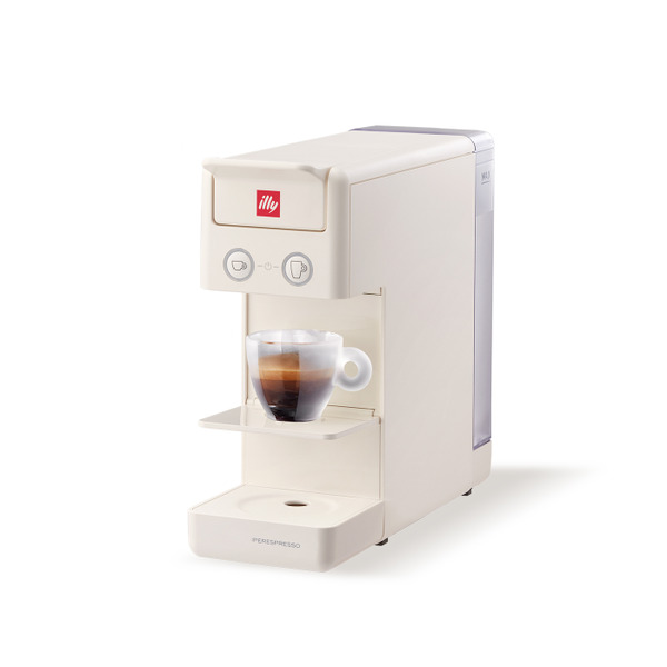 【illy】Y3.3 iperEspresso 膠囊咖啡機 白 贈送 iperEspresso 咖啡膠囊(18入)*3, , large