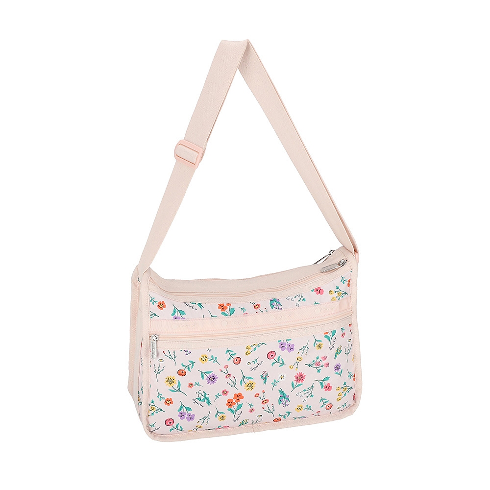 Lesportsac Deluxe Everyday Bag 奢華斜背包/ 輕舞野花, , large