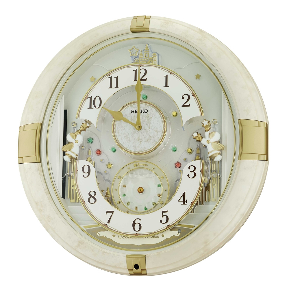 SEIKO 精工 宮廷風音樂掛鐘 時鐘 QXM603W, , large