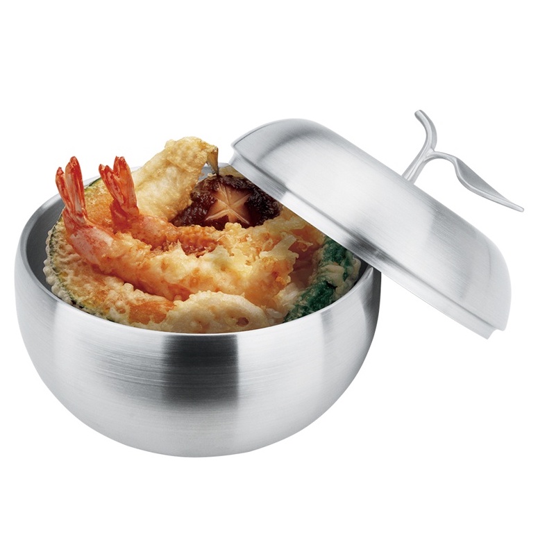 PERFECT 理想牌 極緻316不鏽鋼蘋果型雙層碗16cm附蓋-Leidea樂德兒, , large