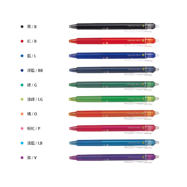 PILOT百樂 按鍵魔擦筆/筆芯 0.5mm(LFBK-23EF)0.5筆芯*藍, , large