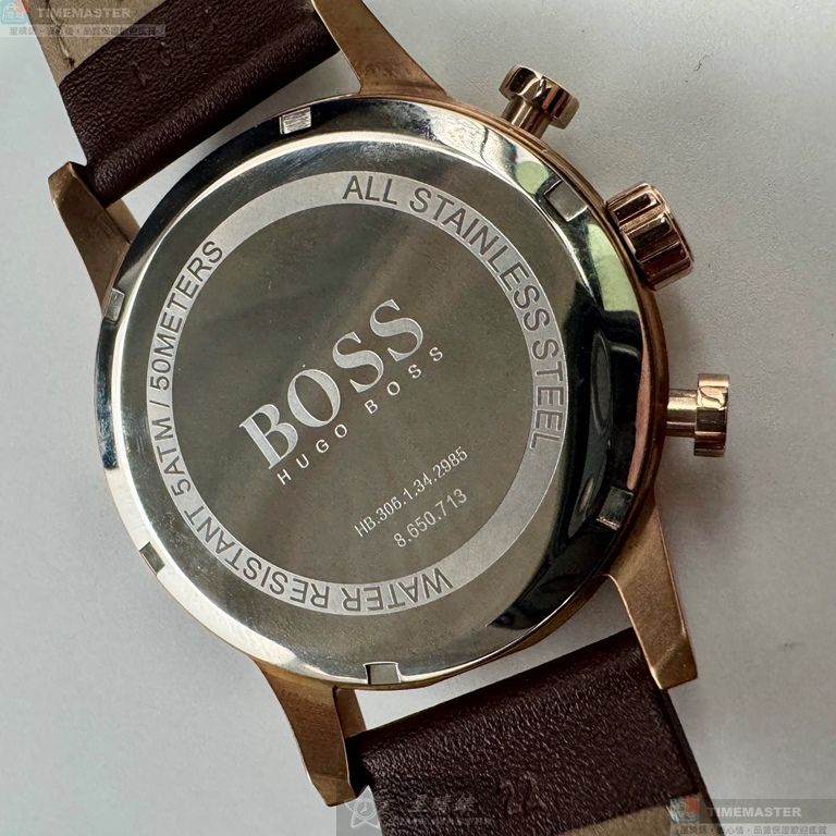 [TIMEMASTER] BOSS watch, 44mm, HB1513496, , large