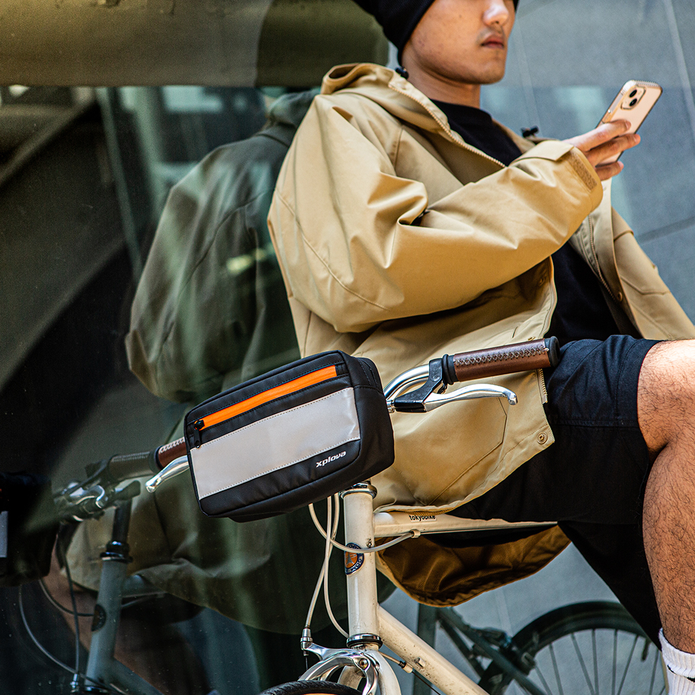 AXIO&Xplova iluminaci&oacute;n sling bag 反光肩背車頭兩用包(GP-03T), , large