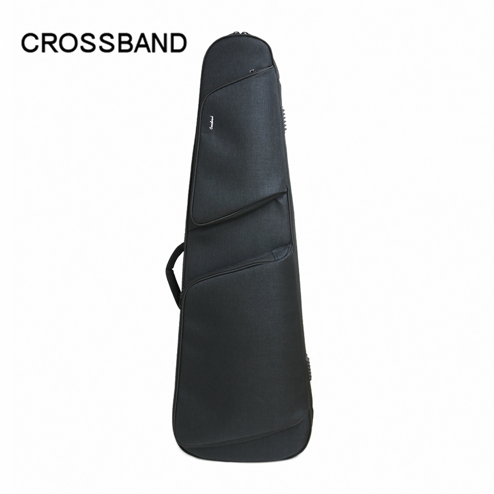 Crossband B-2388-B 電貝斯袋 深灰款【敦煌樂器】, , large