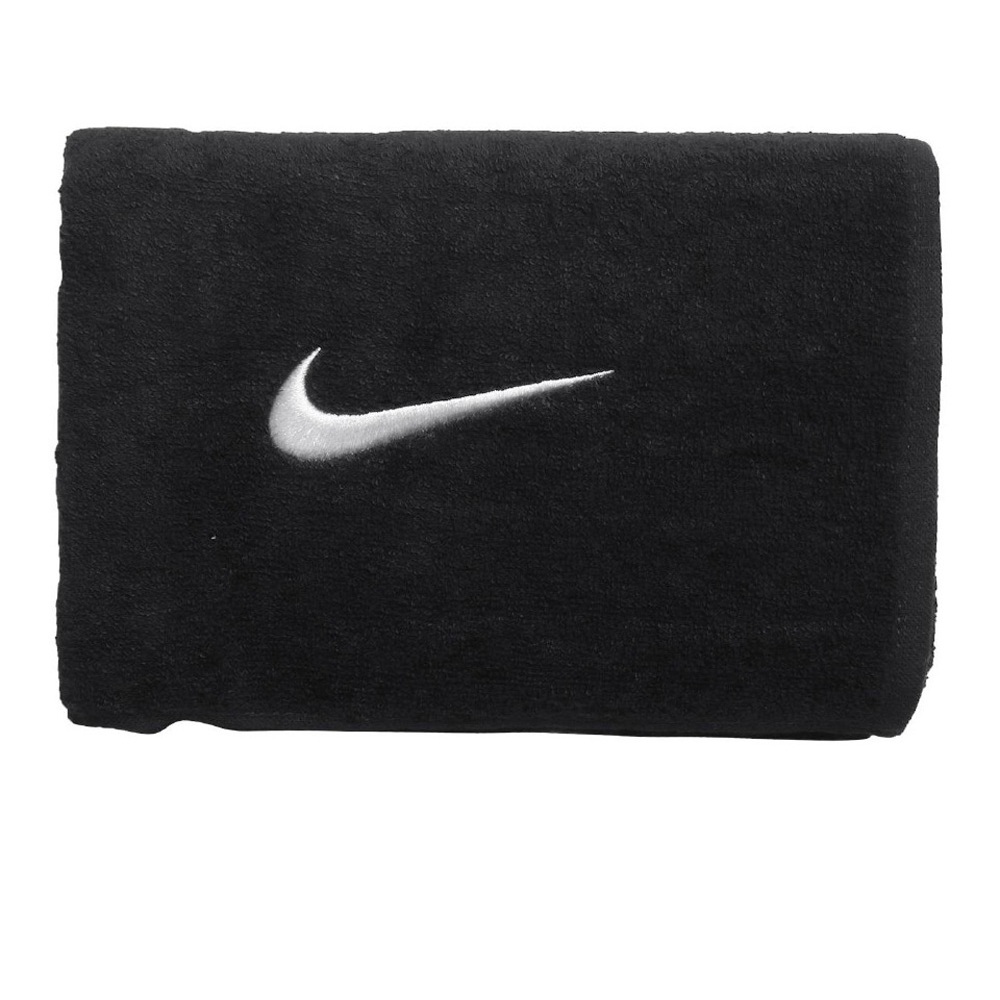 NIKE SOLID CORE長型毛巾120x25cm 運動毛巾 素色 純棉 柔軟 吸水佳 黑 米綠 珊瑚枚粉 灰藍 粉, 粉, large