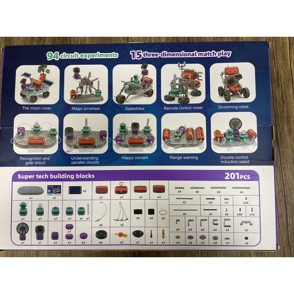 《南門書局》科技實驗教材53pcs~151種玩法~科學電子積木~特價1350元, , large