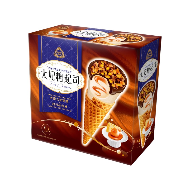Duroyal Toffee Cheese Cone, , large