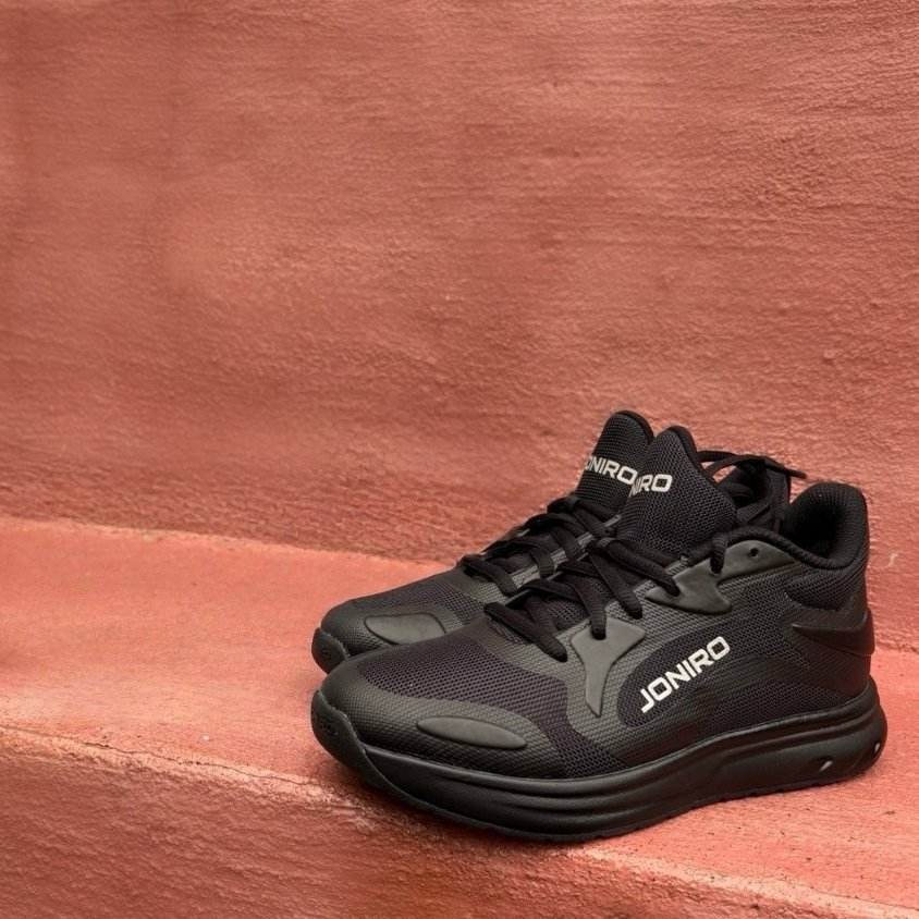 【JONIRO】台灣製造 Buzzer 復古籃球鞋 老爹鞋 黑色 經典 潮感十足 百搭 街頭/ 日常(部分鞋款有現貨), , large