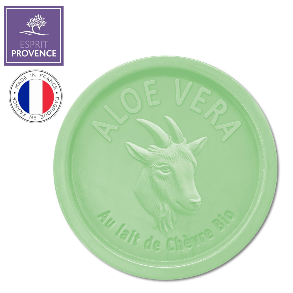 〔本野有限公司〕法國ESPRIT PROVENCE山羊奶皂(蘆薈)100g -2入, , large