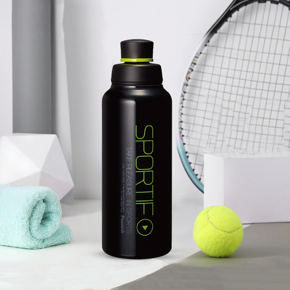 【日本孔雀Peacock】運動暢快直飲不鏽鋼保溫杯800ML-掛勾孔設計(旋蓋直飲口)-任選色, , large