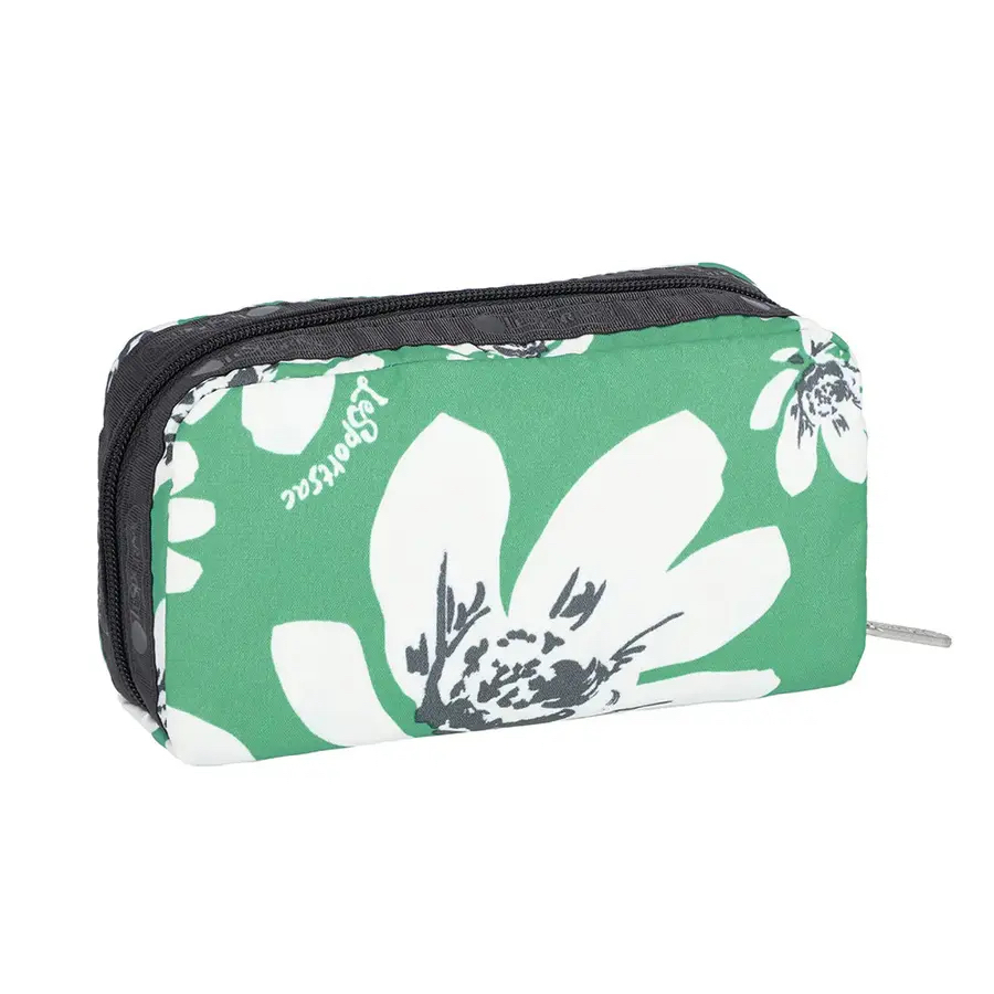 Lesportsac Rectangular Cosmetic 長形化妝包 / 翠綠花園, , large