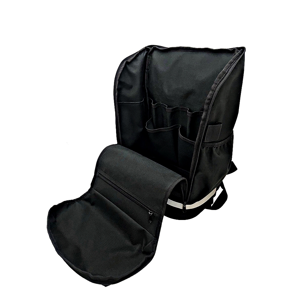 TB-18 曜黑反光多功能硬底耐磨後背包 20L, , large