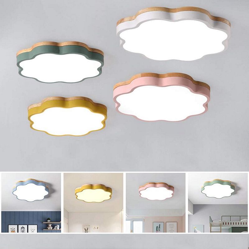 [Honey Comb]馬卡龍LED54W遙控調光調色臥室吸頂燈 粉紅色(V1924C54), , large