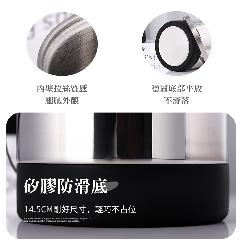 【上手家居】304雙層不鏽鋼冰桶-4件套組 4件套組(冰桶+冰蓋+冰夾+濾冰器)(冰桶/冰塊桶/香檳桶/冰鎮桶), , large