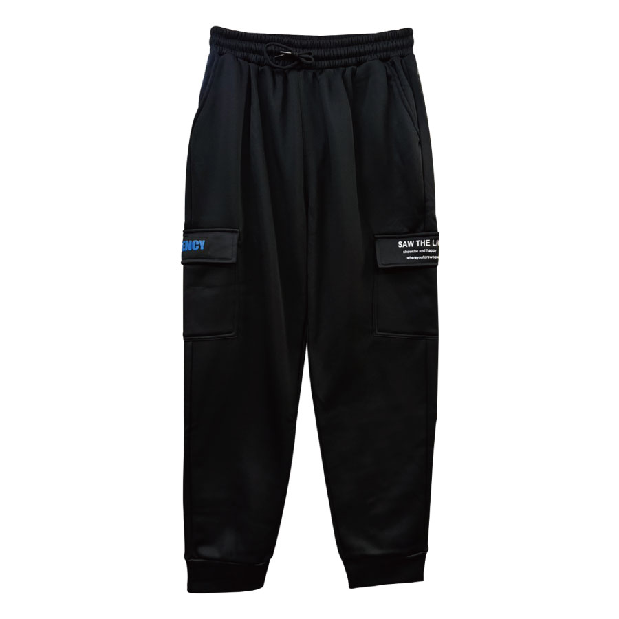 輕絨多口袋休閒褲3A-N1733, , large