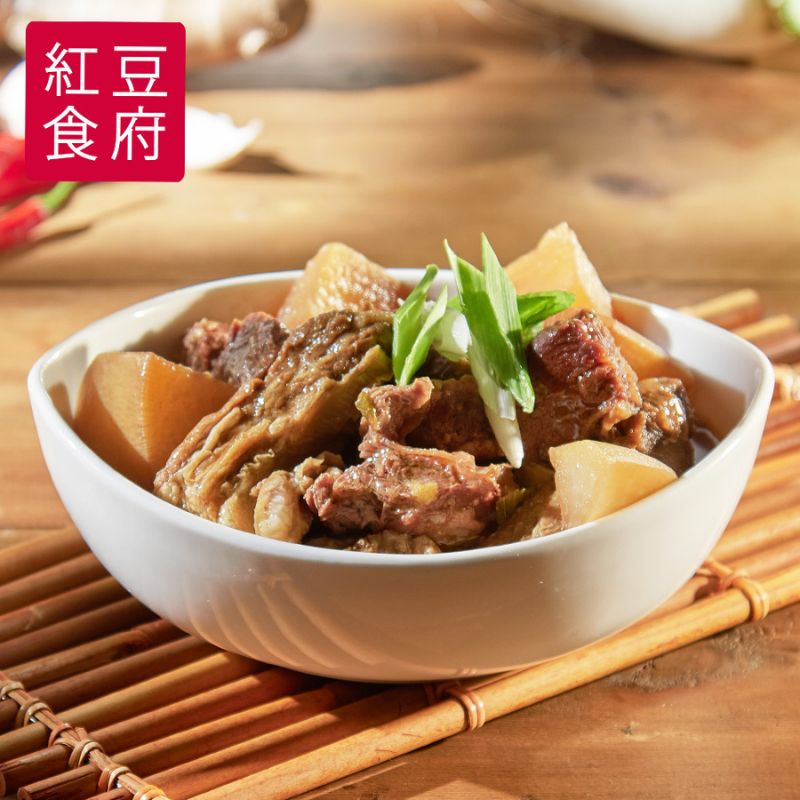 【紅豆食府】蘿蔔牛腩煲 500g／盒