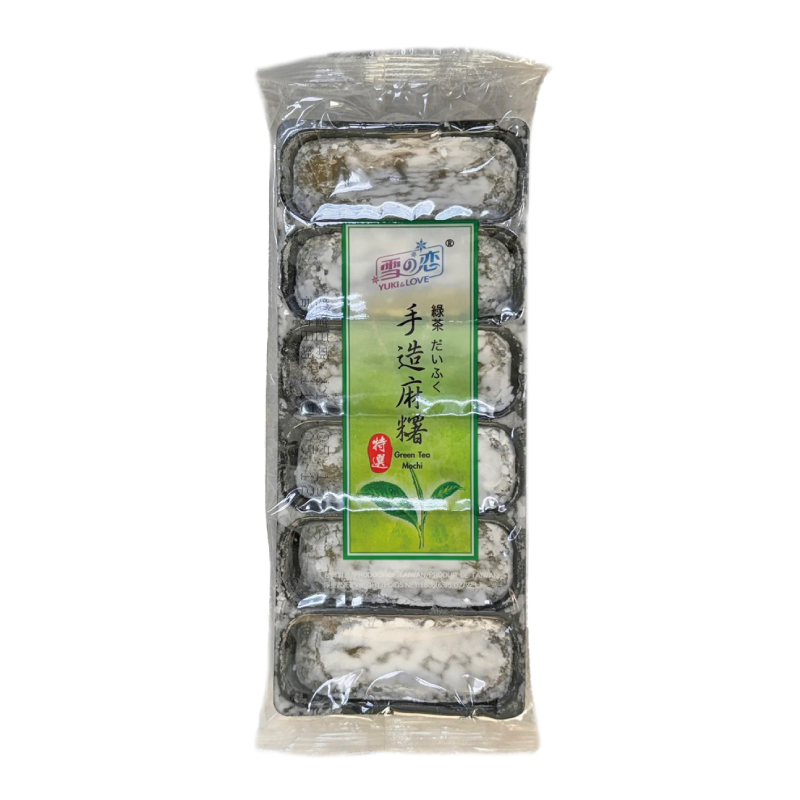 【Liu Ba】Handmade Mochi (Green Tea Flavor)