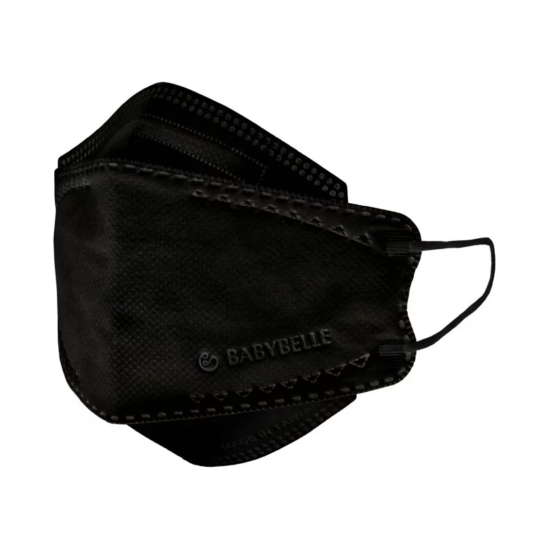【BABYBELLE 愛貝恩】KF94 Adult Medical Mask - Staller Black, 星耀黑, large