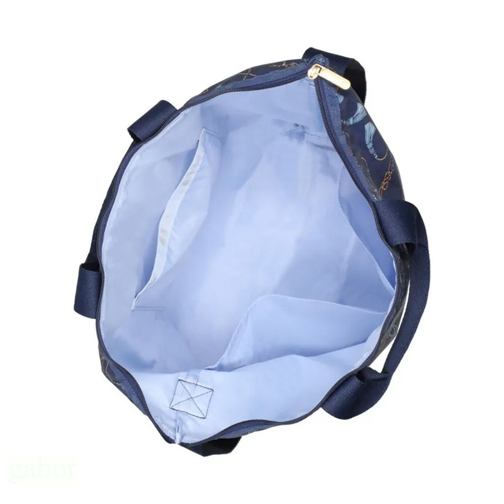 Lesportsac Deluxe Easy Carry Tote 兩用托特包 -湛藍海鍊, , large