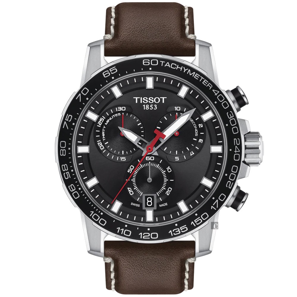 TISSOT天梭 Supersport 計時手錶-45.5mm  T1256171605101