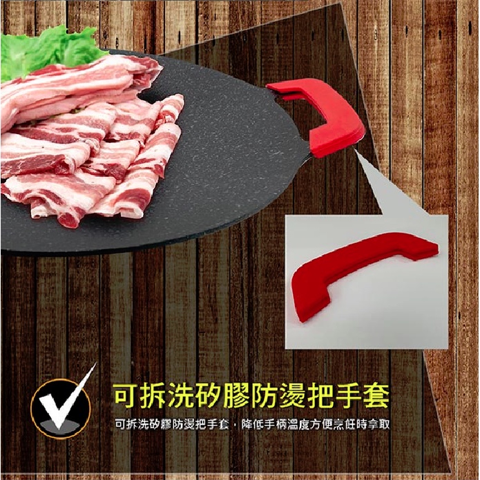 PERFECT 理想牌 極緻鑄造不沾烤盤露營烤肉盤IH無蓋 40cm無蓋-Leidea樂德兒, , large