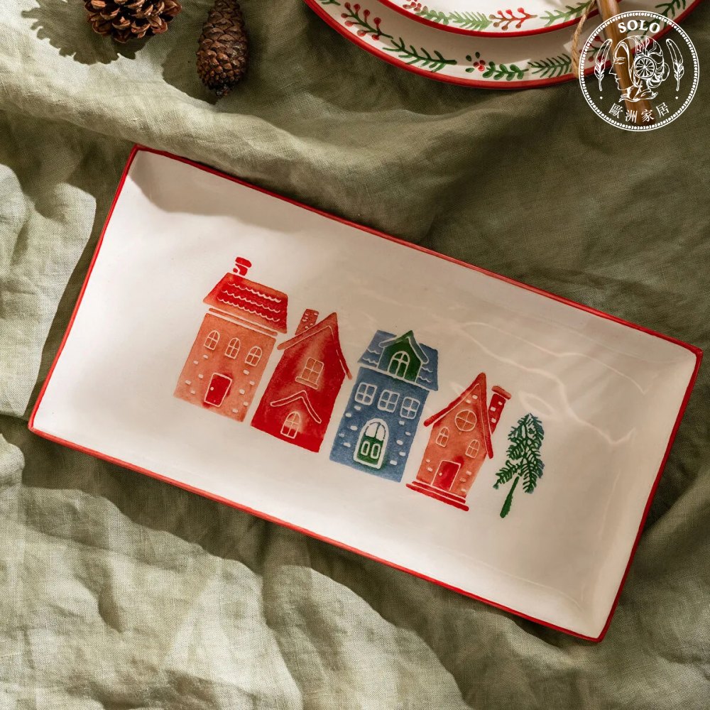 【SOLO Vintage】LCW Home 29x15cm Cute Unicorn Plate Made in Turkey, , large