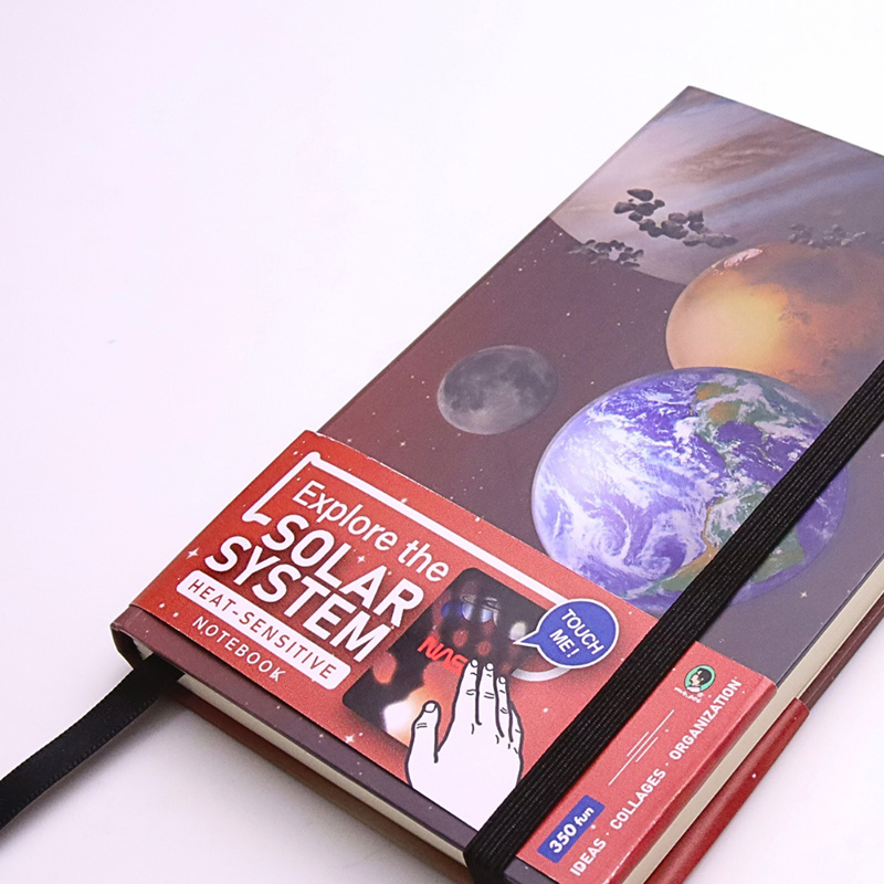 NASA Solar System Heat-Sensitive Notebook, , large