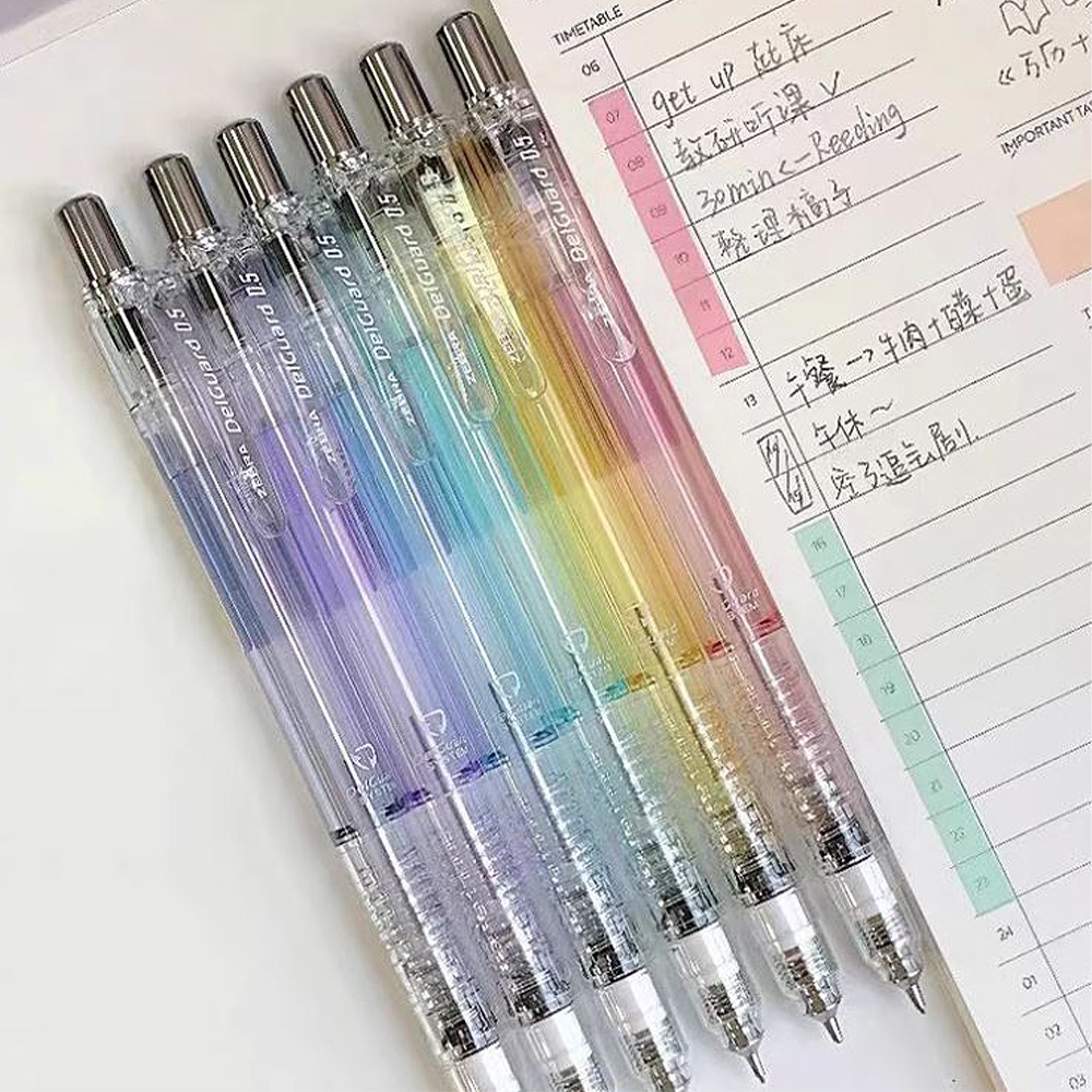 【龍品文創】ZEBRA斑馬MAZ84A-SM 不易斷鉛筆-煙燻-桔桿-1支入, , large