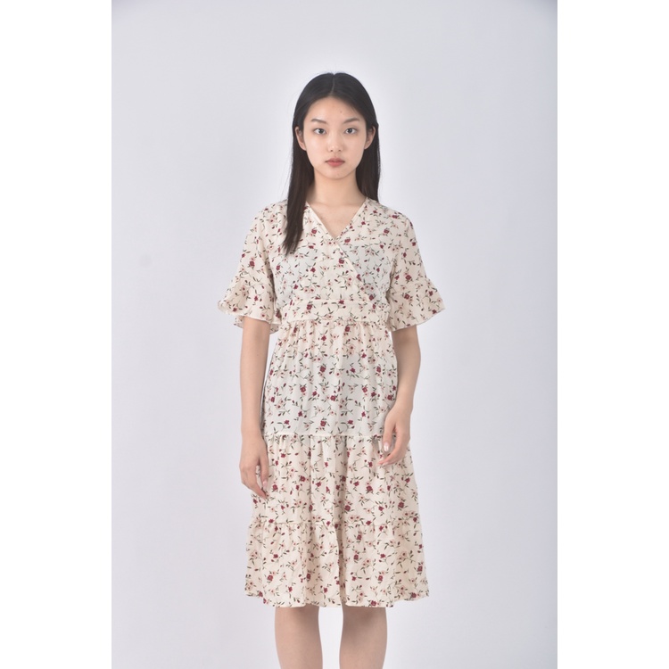 (S) yoe fashion質感黃色洋裝二手衣, , large