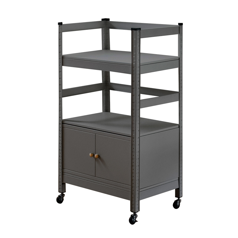 RICHOME角鋼三層附門置物架, , large