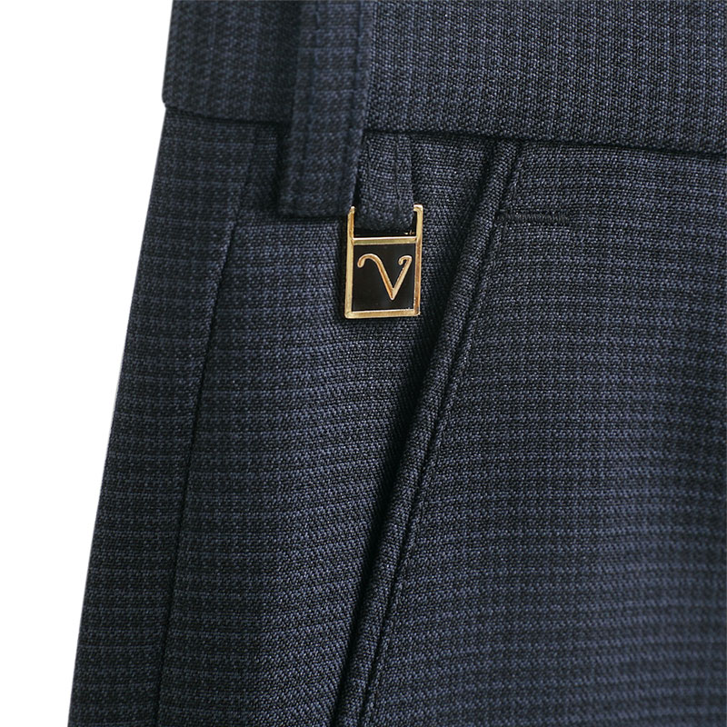 范倫提諾經典平口西褲5004丈青, , large