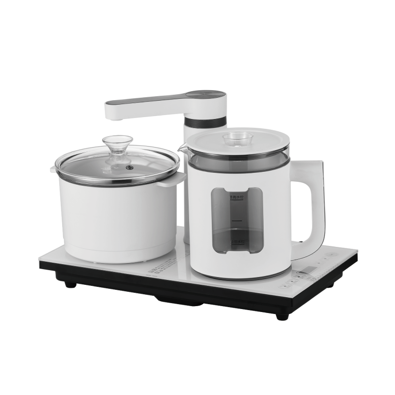 【SONGEN松井】雙享泡自動補水品茗泡茶機/快煮壺/電水壺/茶具組(SG-1362附PC食品級淨水桶), , large