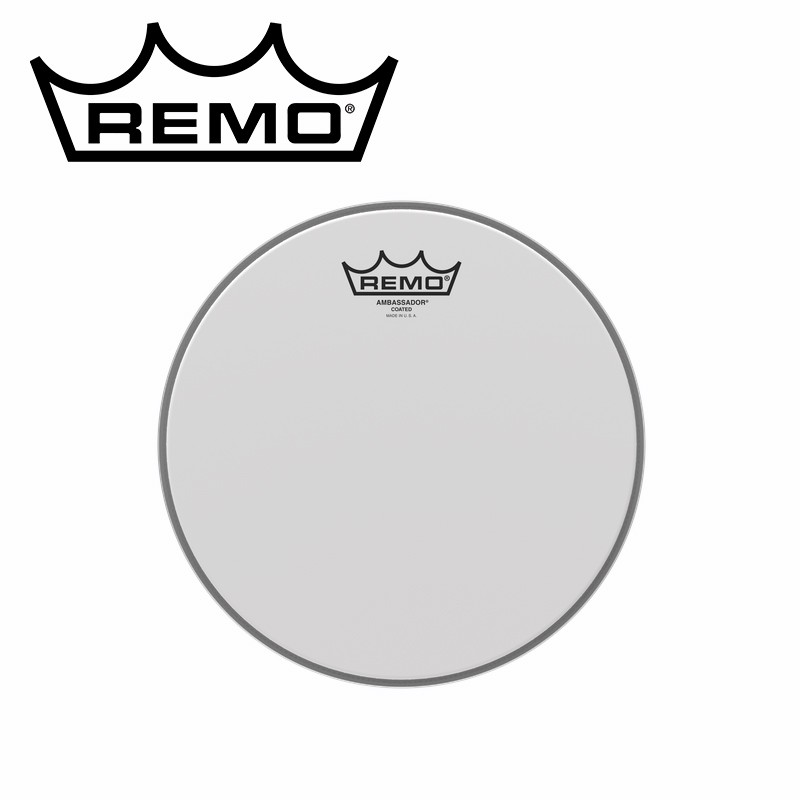 REMO Ambassador Coated 單層噴白鼓皮【敦煌樂器】, , large