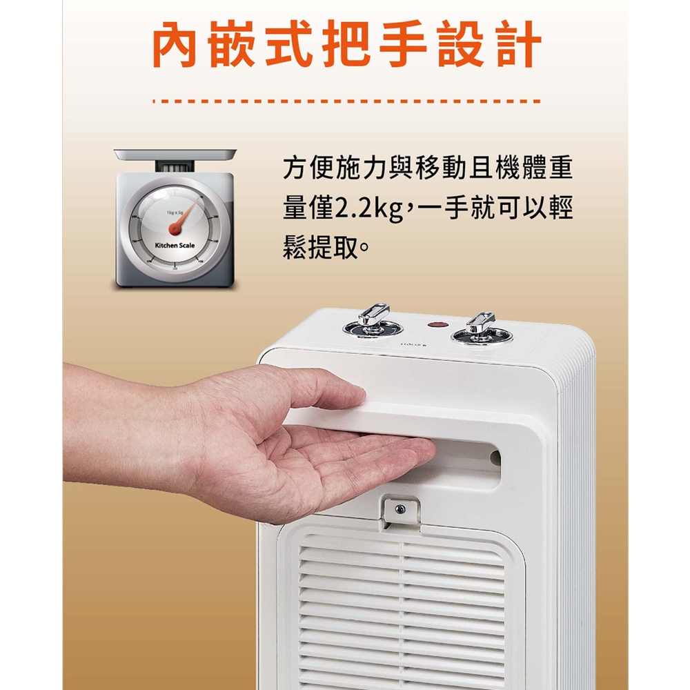 SANLUX 台灣三洋 直立式陶瓷電暖器 R-CF621T, , large