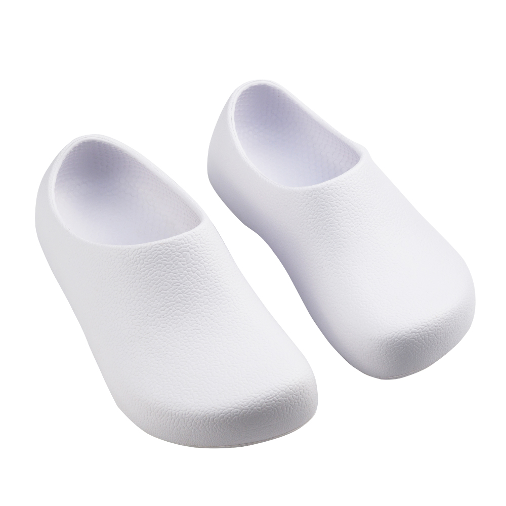 【AHbuffett防滑鞋】AH-9 #22 白 防滑 廚師鞋 防水款 EVA材質 輕量 寬楦 工作鞋 止滑鞋 防水 防油 餐飲 醫護 烘焙, 白, large