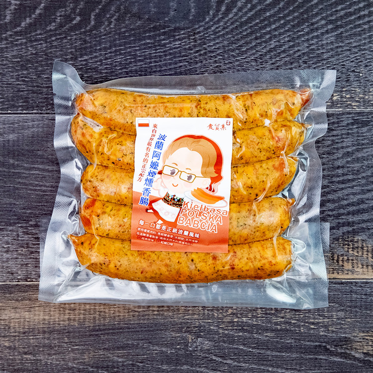 【玩食】食貨集波蘭阿嬤煙燻香腸 (350g), , large