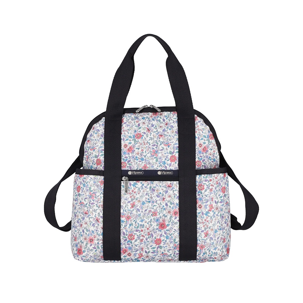 |快速出貨|Lesportsac Double Trouble Backpack 手提兩用後背包媽媽包 - 織錦花語, , large