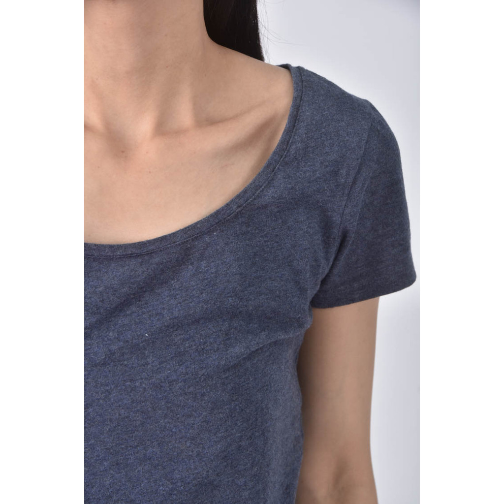 (S) net素面藍色短袖上衣二手衣, , large