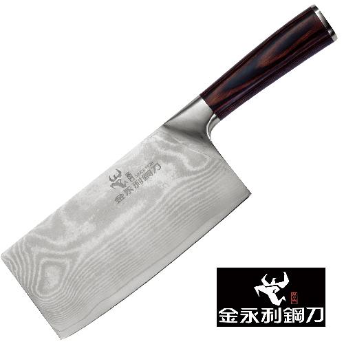 【金永利鋼刀】龍紋系列 蔬果料理中片刀K2a