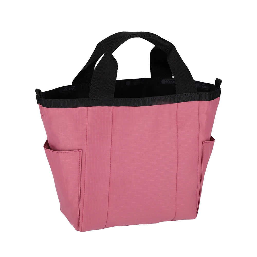 |快速出貨|Lesportsac Small Reversible Pocket Tote 小型雙面托特包 送禮-桃紅色, , large