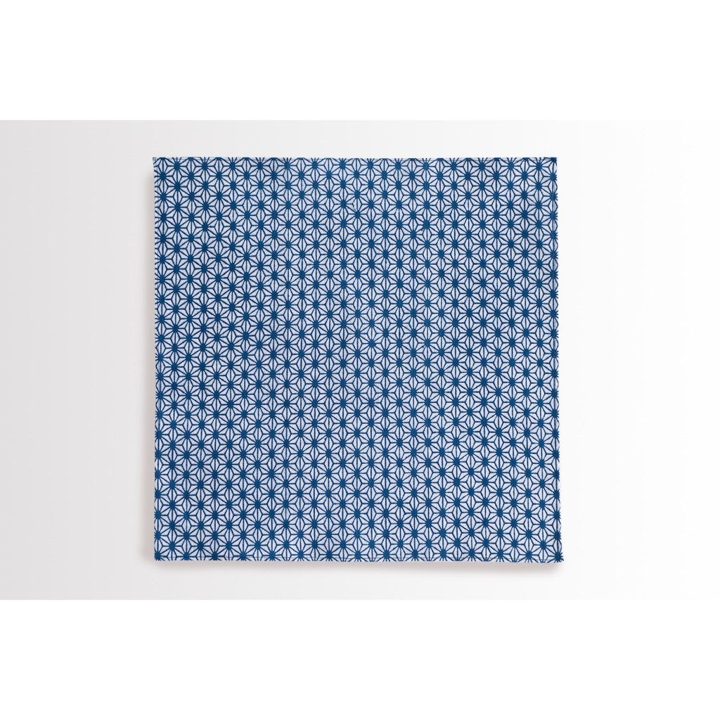 日本選物~ 日本製 KAMAWANU 紅酒/雞尾酒餐巾 全棉 方巾 多功能手巾 手帕 27x27 cm (夢幻藍五件組), , large