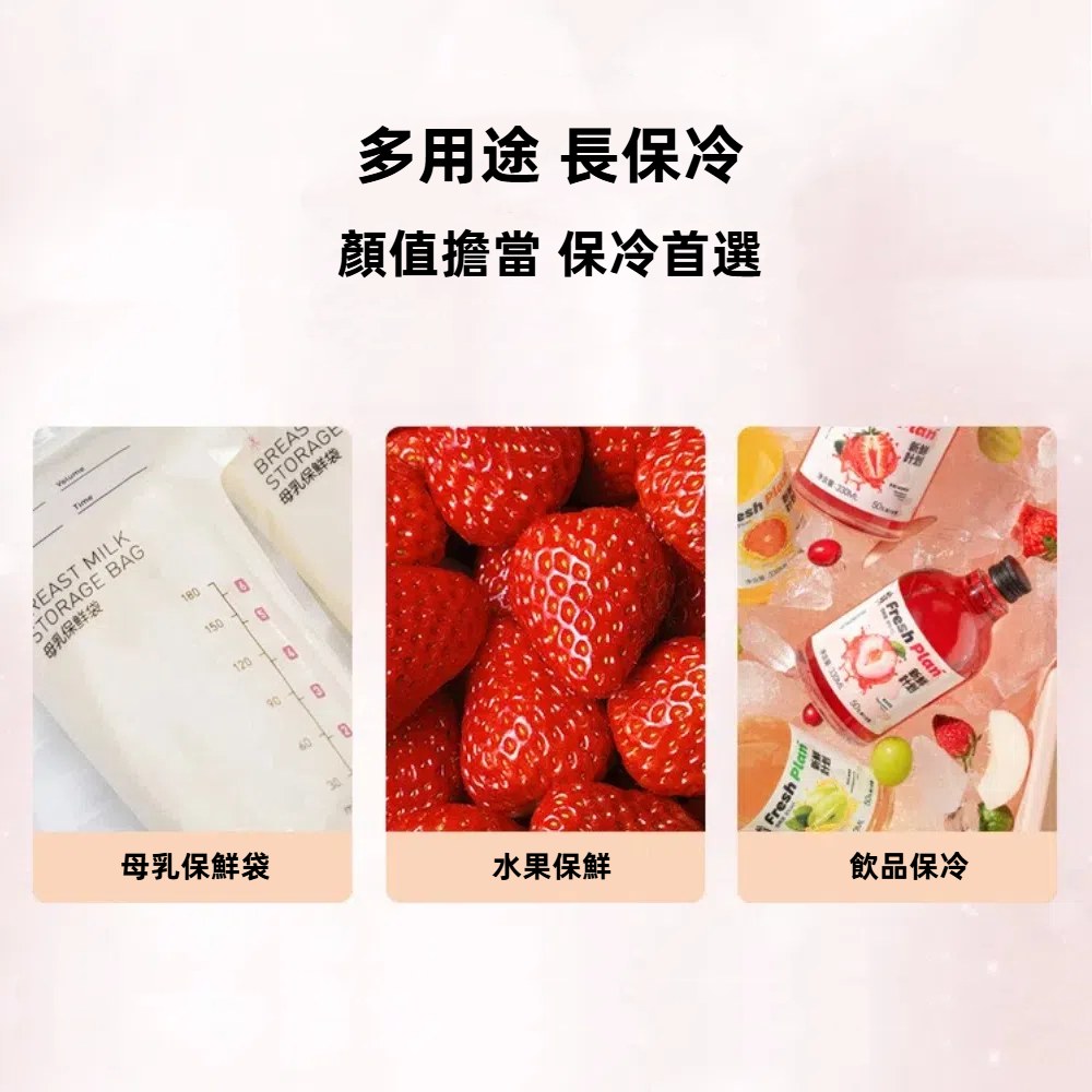 【A&R】吾家有貓之馬卡色系戶外手提保溫 保冷箱附肩帶 13L - 粉紫色, , large