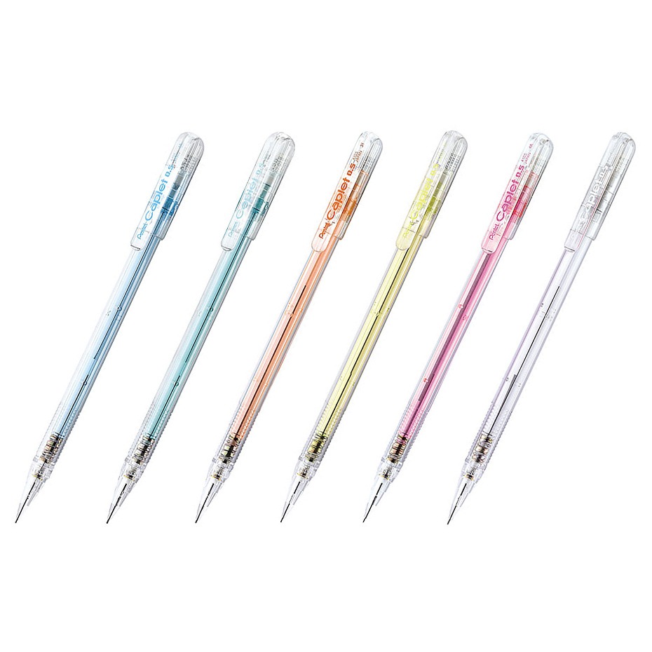 【 Pentel 飛龍 】Caplet 0.5mm 自動鉛筆 0.5mm 12支/盒 A105   -  多款可選, , large