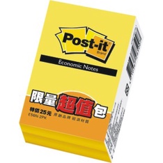 3M 可再貼 利貼經濟包(E56N-2PK~E57N-2PK)E57N-2PK, , large