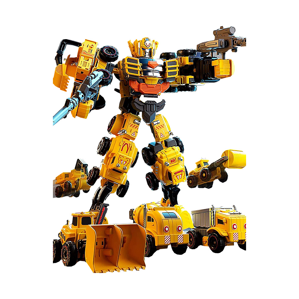 【啾愛你】五合一DIY工程變型機器人 (限宅配), , large