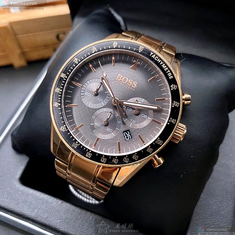[TIMEMASTER] BOSS watch, 44mm, HB1513632, , large